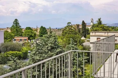 Maison avec balcon vue lac à Lazise : photo 10