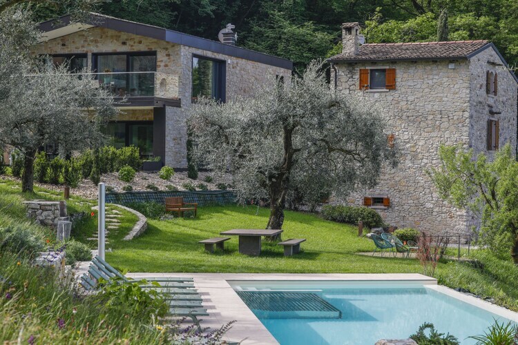 Maison 4 pers. avec piscine et vue lac à San Zeno - Photo 1