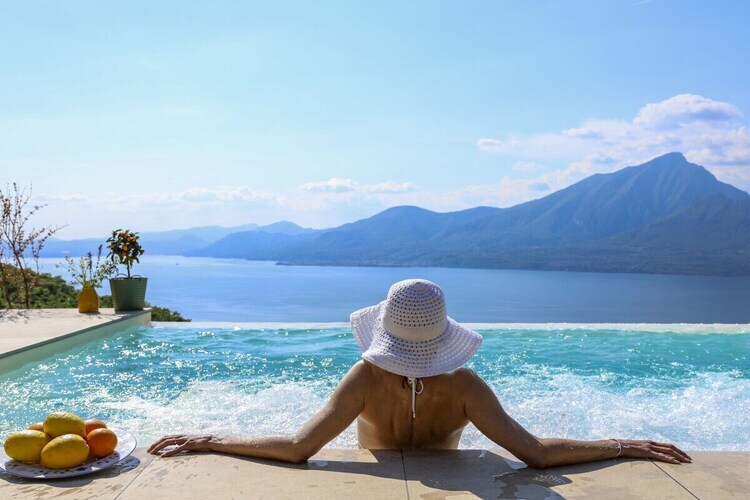 Maison 4 pers. avec piscine et vue lac à San Zeno - Photo 4