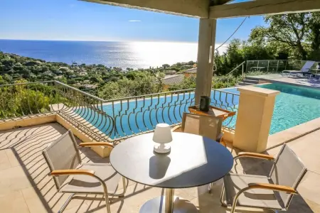 Villa provençale rénovée, piscine chauffée aux Issambres : photo 3