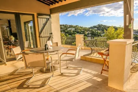 Villa provençale rénovée, piscine chauffée aux Issambres : photo 16