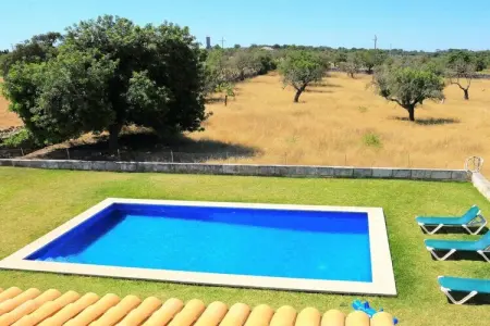 Villa Vernisa à Santa Margalida : piscine et jardin de 12 800 m² : photo 23