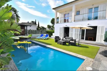 Maison 4 chambres piscine à 400 m de Playa de Muro : photo 5
