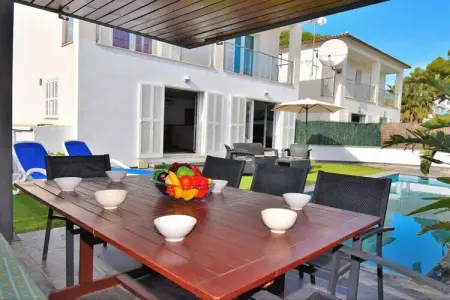 Maison 4 chambres piscine à 400 m de Playa de Muro : photo 6