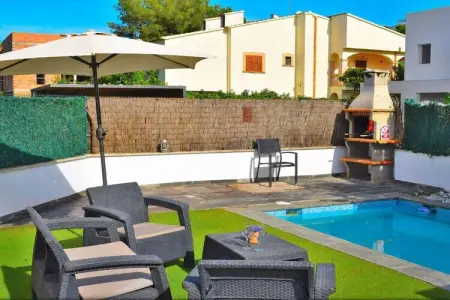 Maison 4 chambres piscine à 400 m de Playa de Muro : photo 9