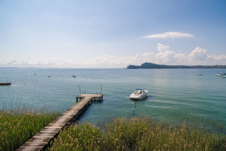 Maison vue lac de Garde avec ponton à San Felice - Photo 6