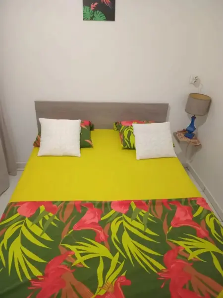Appartement 36 m² Sainte-Anne avec jardin clôturé et parking : photo 4
