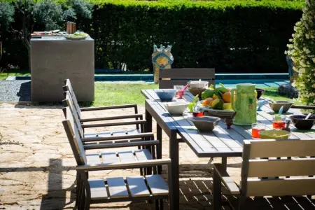 Villa 8 pers., piscine chauffée et jardin de 2500 m² : photo 4