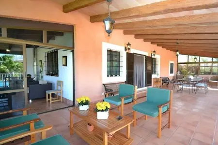 Maison Tramuntana à Inca : piscine et 5000 m² de jardin : photo 5