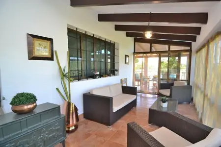 Maison Tramuntana à Inca : piscine et 5000 m² de jardin : photo 9