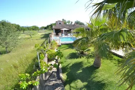 Maison Tramuntana à Inca : piscine et 5000 m² de jardin : photo 25