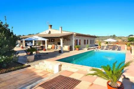 Location maison à Ariany, Finca à Ariany avec piscine