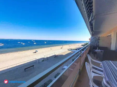 Les Caravelles : Apt 2 pièces vue mer à 50 m de la plage