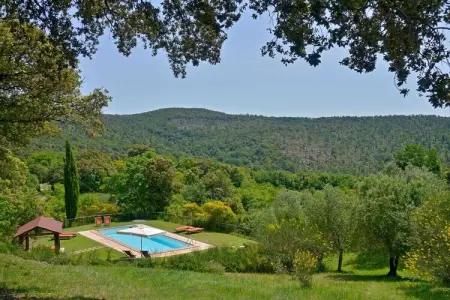 Villa toscane rustique avec vue côtière à Montecatini Val di Cecina : photo 1
