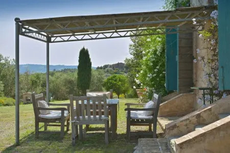 Villa toscane rustique avec vue côtière à Montecatini Val di Cecina : photo 4
