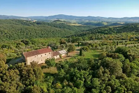 Villa toscane rustique avec vue côtière à Montecatini Val di Cecina : photo 6
