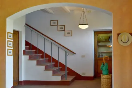 Villa toscane rustique avec vue côtière à Montecatini Val di Cecina : photo 15