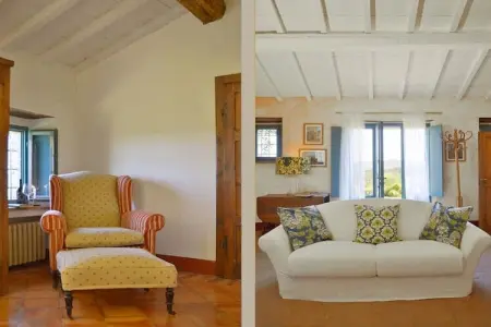 Villa toscane rustique avec vue côtière à Montecatini Val di Cecina : photo 19