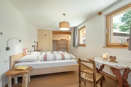Gîte fermette Völs am Schlern, 6 pers., terrasse : photo 14