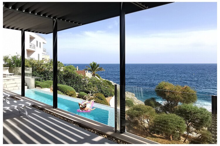 Villa Cala Magrana : 4 chambres, piscine à débordement 35m² - Photo 11