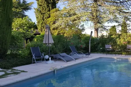 Maison provençale 7 personnes, piscine et vue Luberon : photo 4