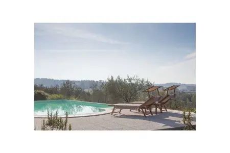 Location maison à Palaia, Ferme biologique avec 1 chambre