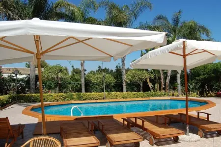 Maison 6 personnes avec piscine et court de tennis à Siracusa : photo 8