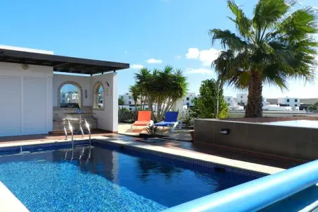 Maison 4 pers. avec piscine à Playa Blanca : photo 2