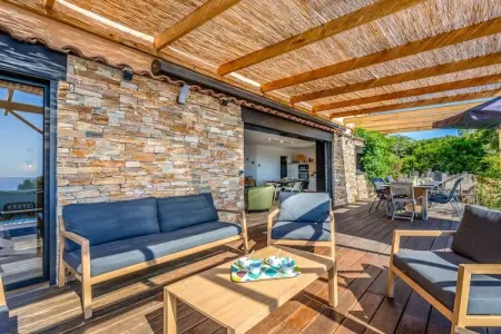 Villa 8 pers. vue mer et piscine chauffée aux Issambres : photo 8