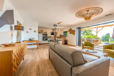 Villa 8 pers. vue mer et piscine chauffée aux Issambres : photo 18