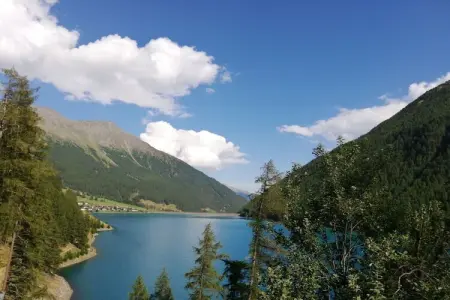 Maison Etschwool à Naturns, pin cembro et vue montagne : photo 17