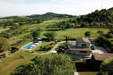 Maison 10 pers. avec piscine privée à Roccastrada : photo 9