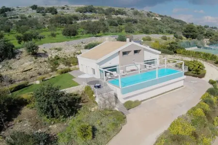 Villa Afrodite à Ragusa : piscine et vue mer en Sicile : photo 23