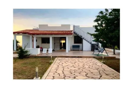 Maison 4 pers. Marina di Ragusa, terrasse vue mer : photo 1