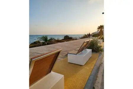 Maison 4 pers. Marina di Ragusa, terrasse vue mer : photo 23