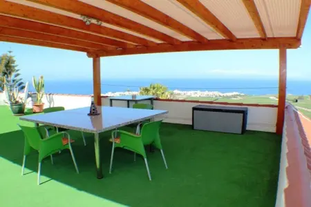Maison 1 chambre avec terrasse panoramique à Alcalá