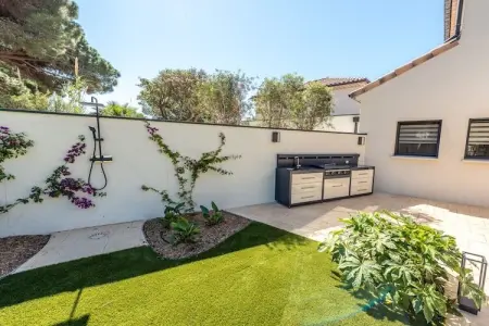 Villa moderne 6 personnes avec piscine chauffée à Sainte Maxime : photo 6
