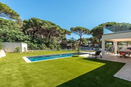 Villa moderne 6 personnes avec piscine chauffée à Sainte Maxime : photo 14