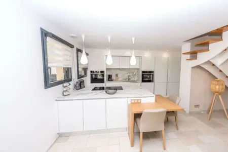 Villa moderne 6 personnes avec piscine chauffée à Sainte Maxime : photo 22