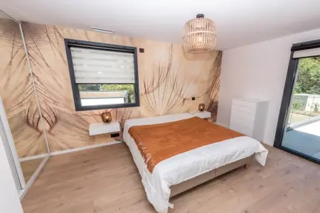 Villa moderne 6 personnes avec piscine chauffée à Sainte Maxime : photo 31