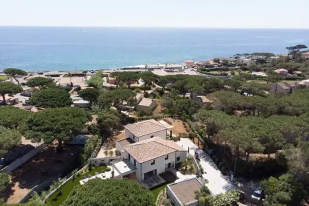 Villa moderne 6 personnes avec piscine chauffée à Sainte Maxime : photo 38