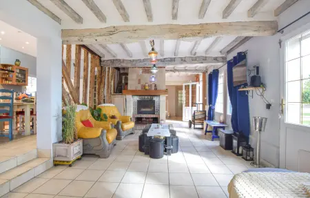 Maison Pays d'Auge, piscine intérieure et spa : photo 4