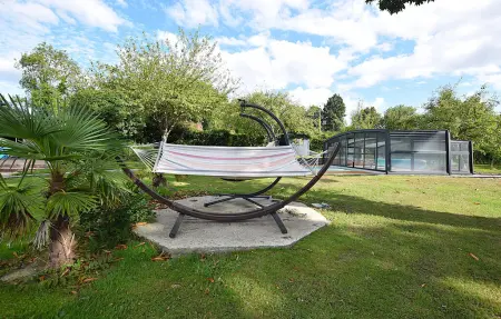 Maison Pays d'Auge, piscine intérieure et spa : photo 7