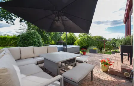 Maison Pays d'Auge, piscine intérieure et spa : photo 8