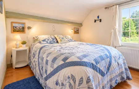 Maison Pays d'Auge, piscine intérieure et spa : photo 19
