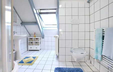 Maison Pays d'Auge, piscine intérieure et spa : photo 25