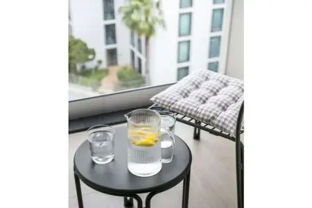Appartement design Funchal, piscine débordement et accès plage : photo 10
