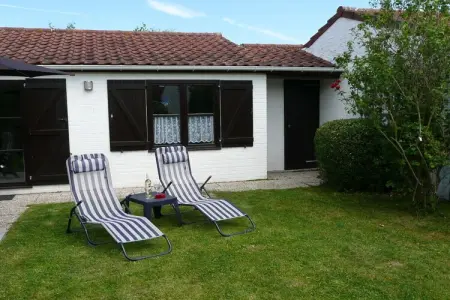 Maison 4 pers. Bredene, jardin sud et piscine parc : photo 5