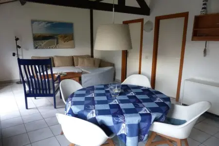 Maison 4 pers. Bredene, jardin sud et piscine parc : photo 13