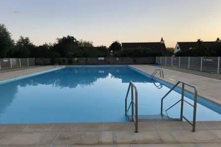 Maison 4 pers. Bredene, jardin sud et piscine parc : photo 28